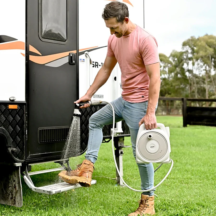 10m Compact Portable Hose Reel - Image 7