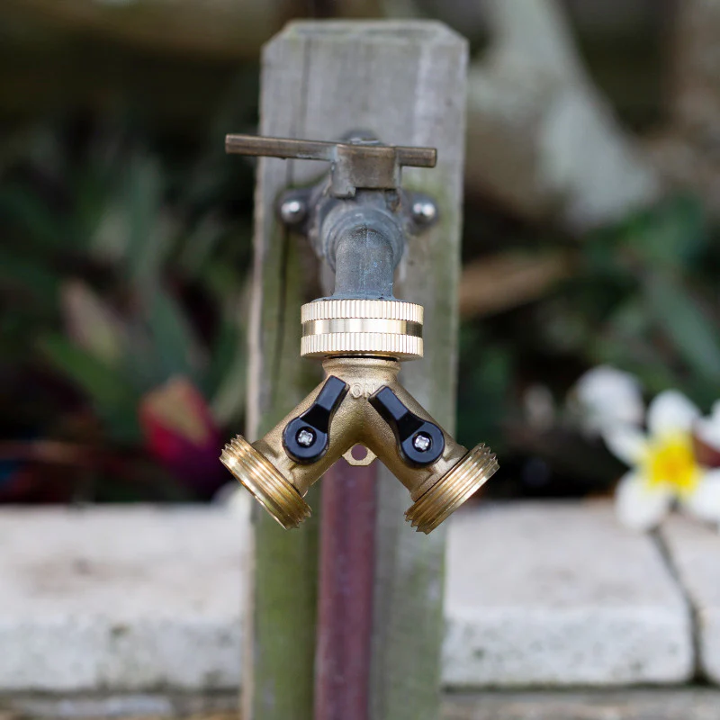 2-Way Brass Tap Adapter - Image 3