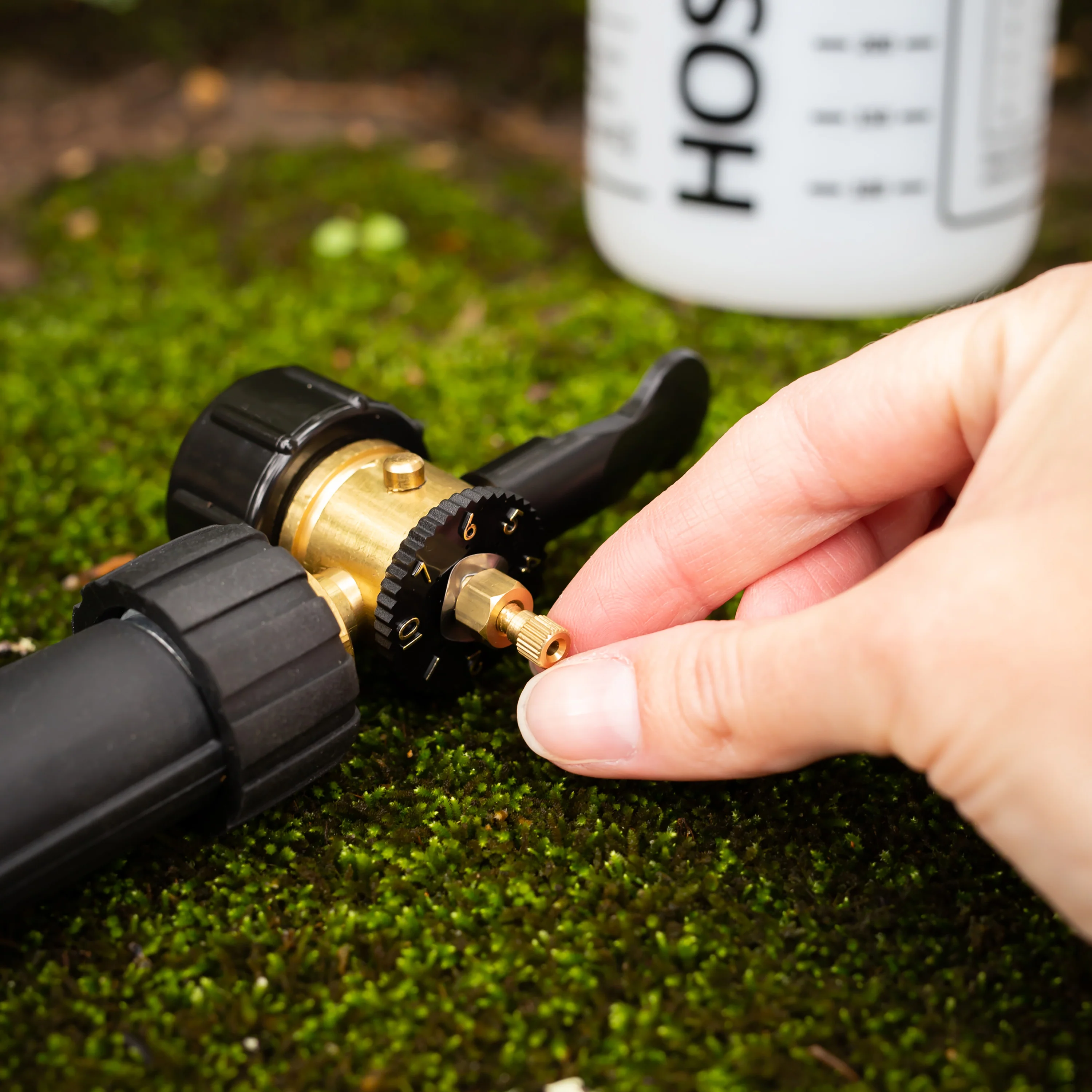 Replacement Brass Pin Flow Reducer for Fertiliser Spray Mixer - Image 4