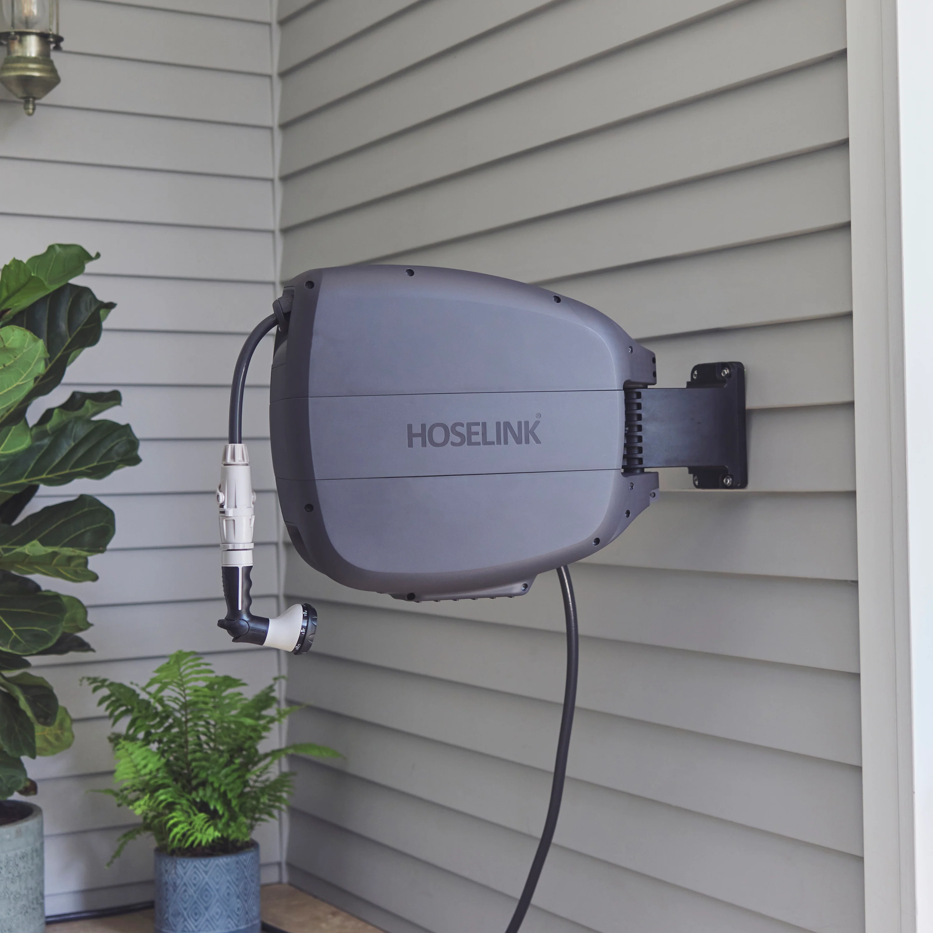 Evolve™ Retractable Hose Reel | Charcoal - Image 3
