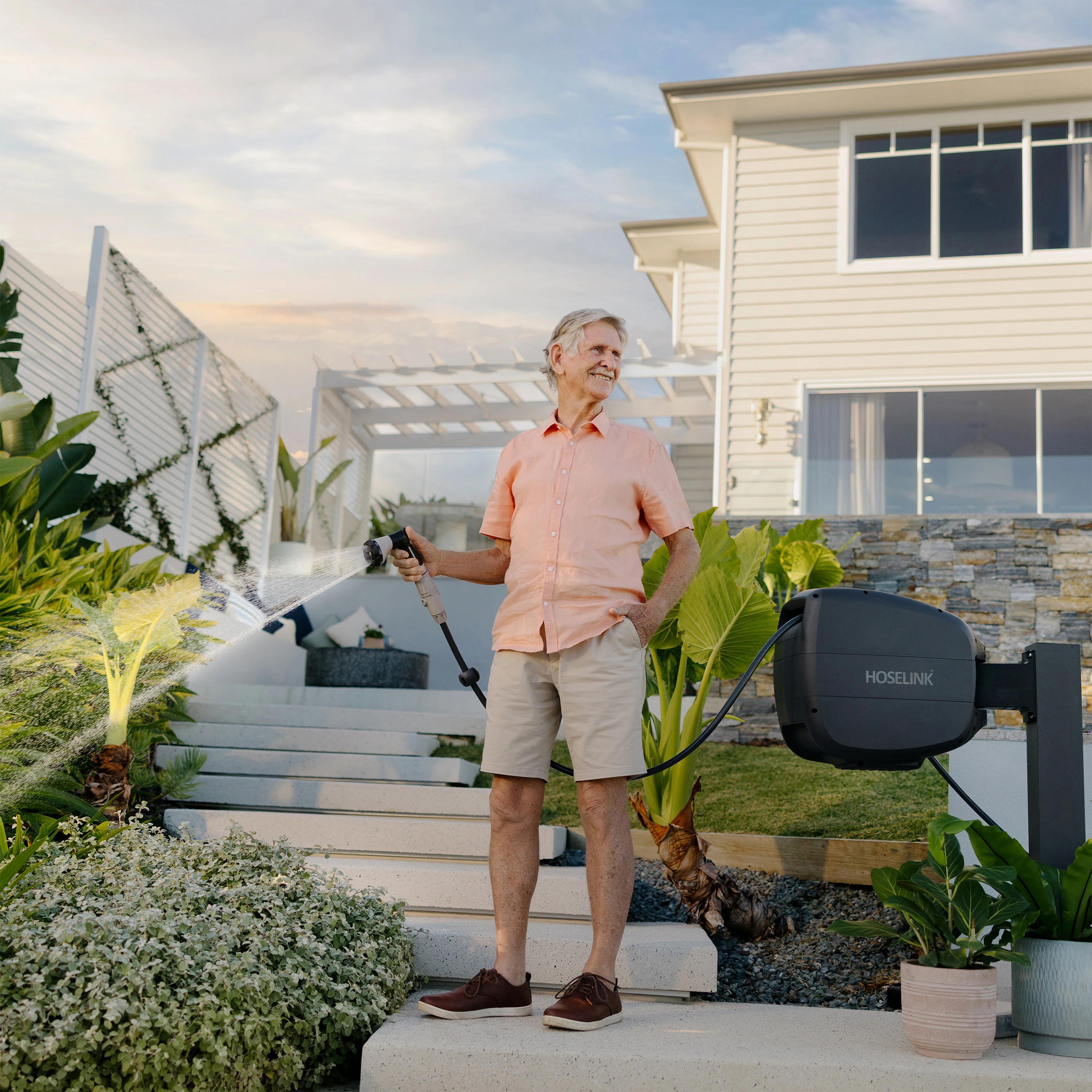 Evolve™ Retractable Hose Reel | Charcoal - Image 4
