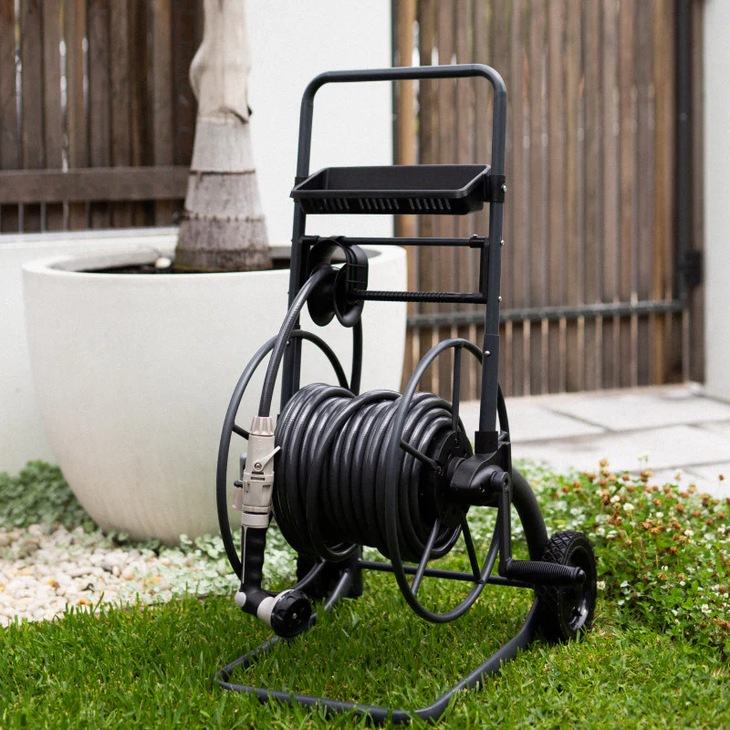 Metal Hose Reel Cart - Image 3