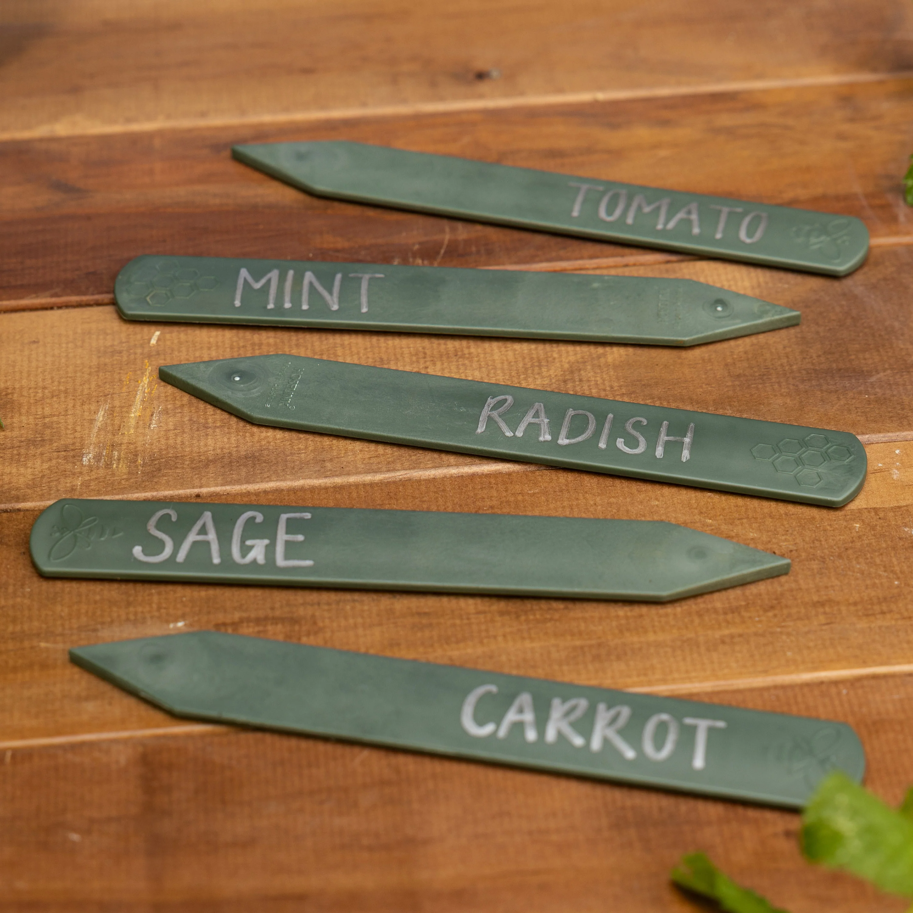 Recycled Plastic Plant Labels | Sage | 5 Pack - Image 9