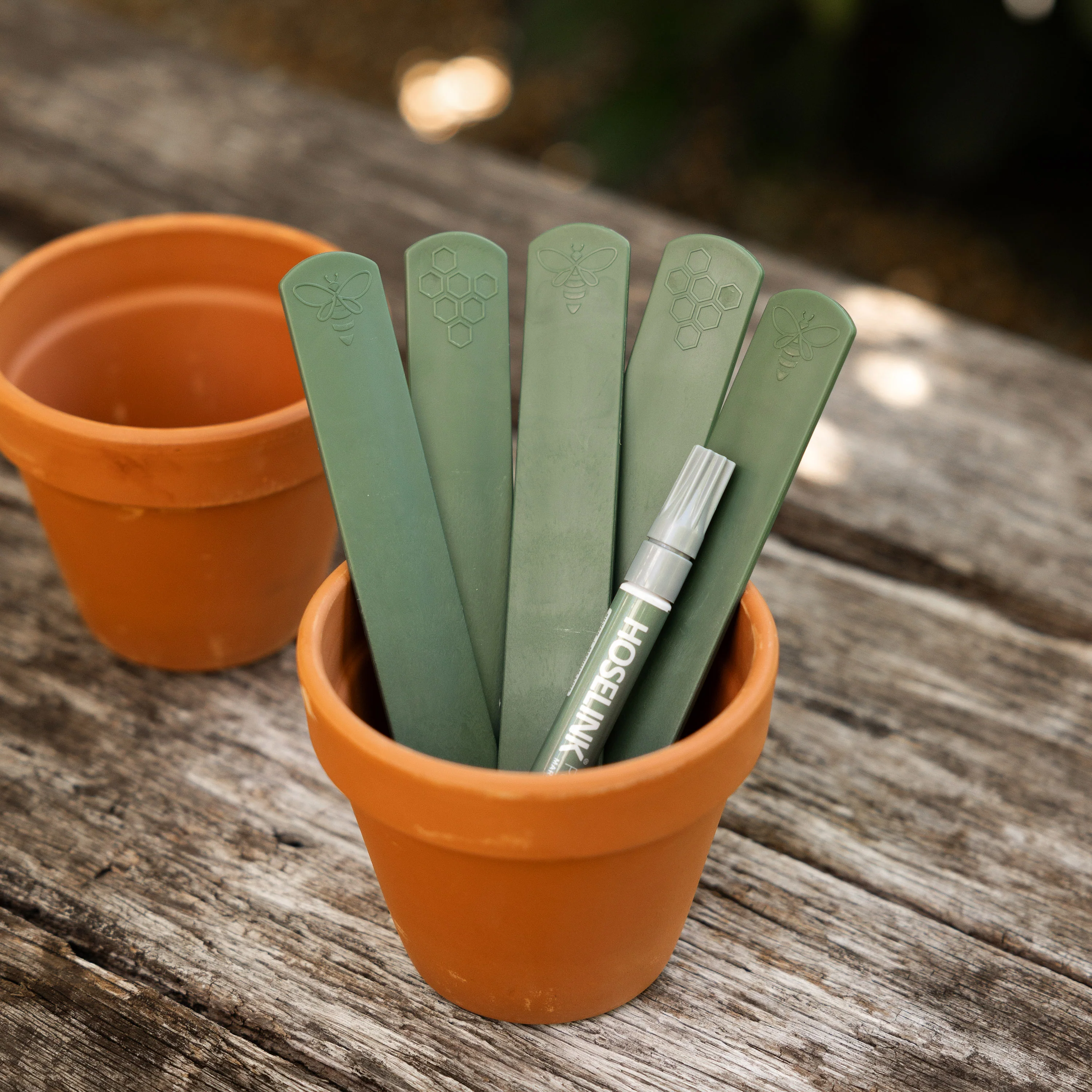 Recycled Plastic Plant Labels & Marker Pen Pack - Image 5