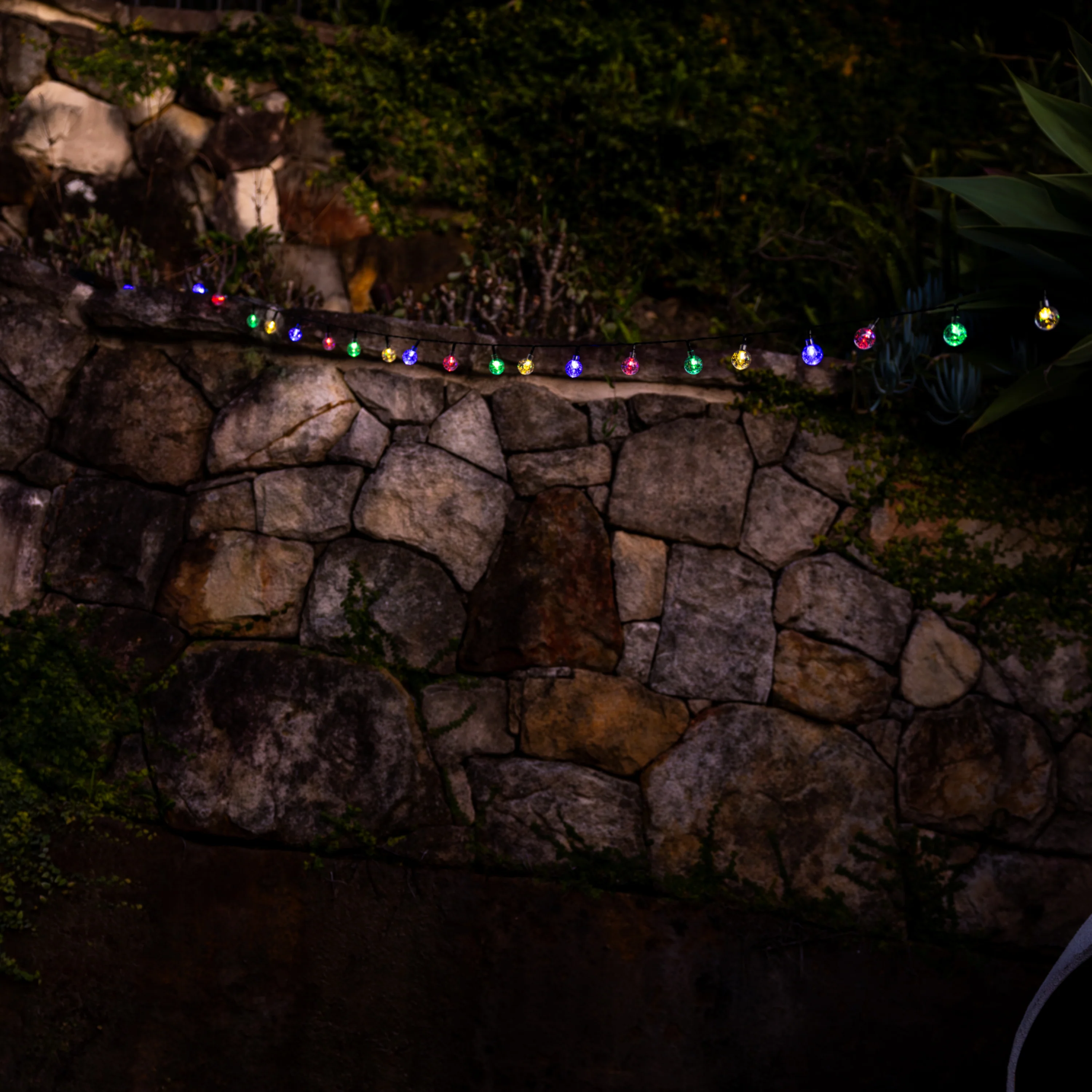 Solar Festive String Lights | Multi-coloured | 50 LED | BUBBLE - Image 5