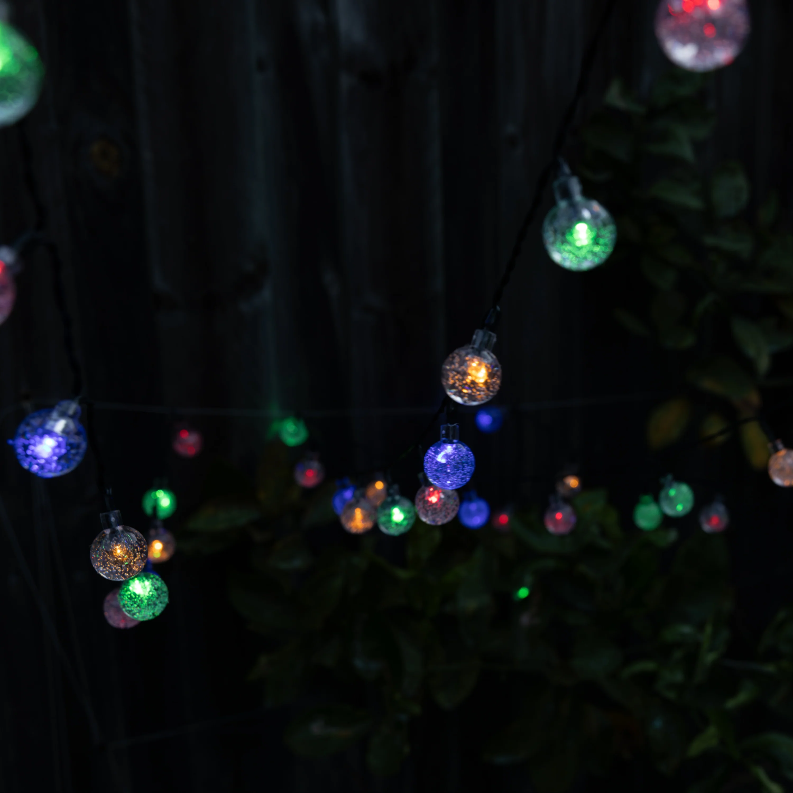 Solar Festive String Lights | Multi-coloured | 50 LED | BUBBLE - Image 6