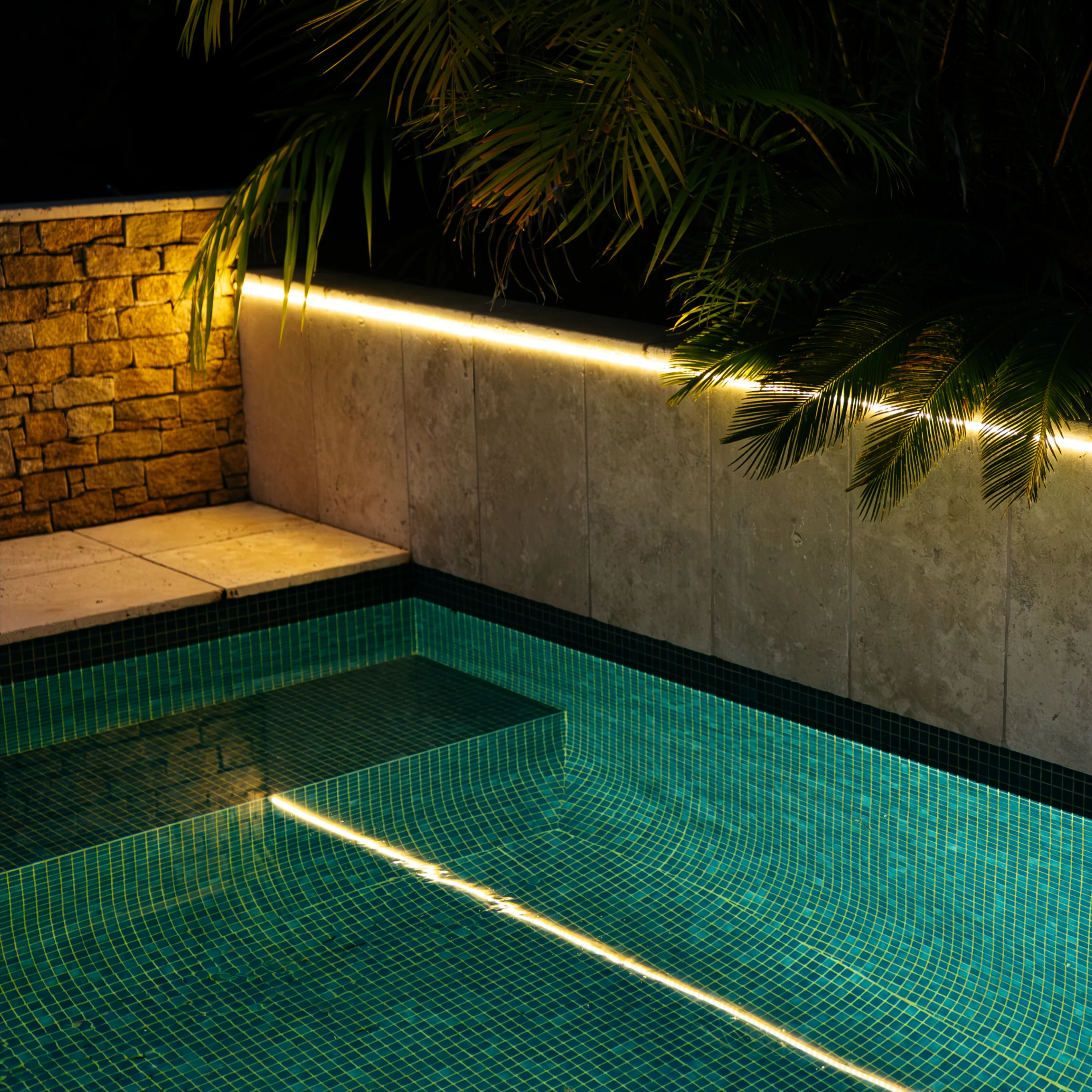 Solar LED Strip Light | Warm White | 4m | Adhesive | ASPECT - Image 3