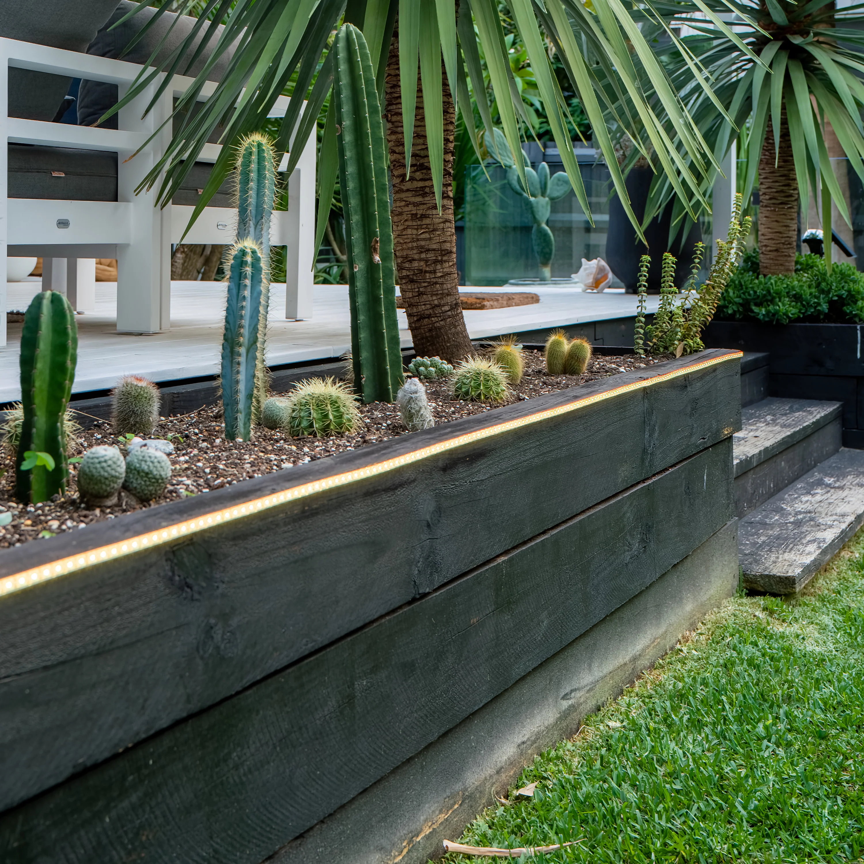 Solar LED Strip Light | Warm White | 4m | Adhesive | ASPECT - Image 5